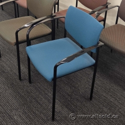 Steelcase Player Blue Fabric Office Guest Chair